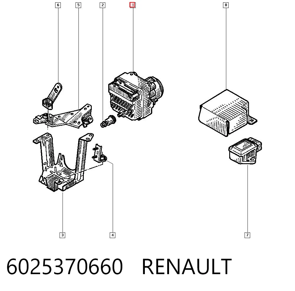 Comprar Módulo hidráulico de ABS Renault Espace III JE a bajo precio