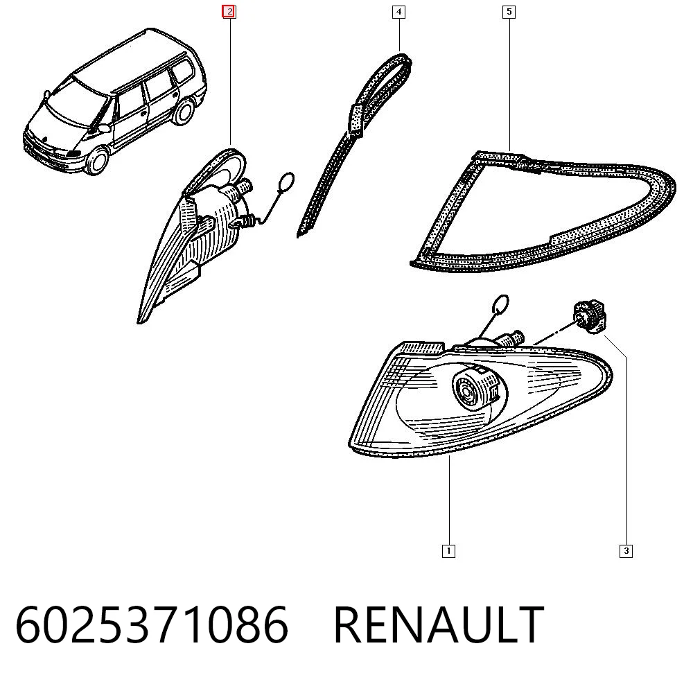 6025371086 Renault (RVI)