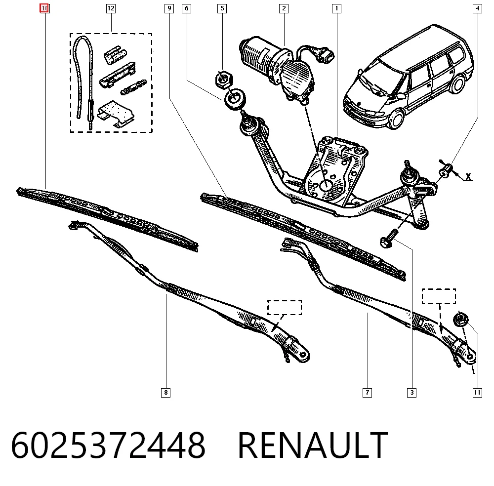 6025372448 Renault (RVI)