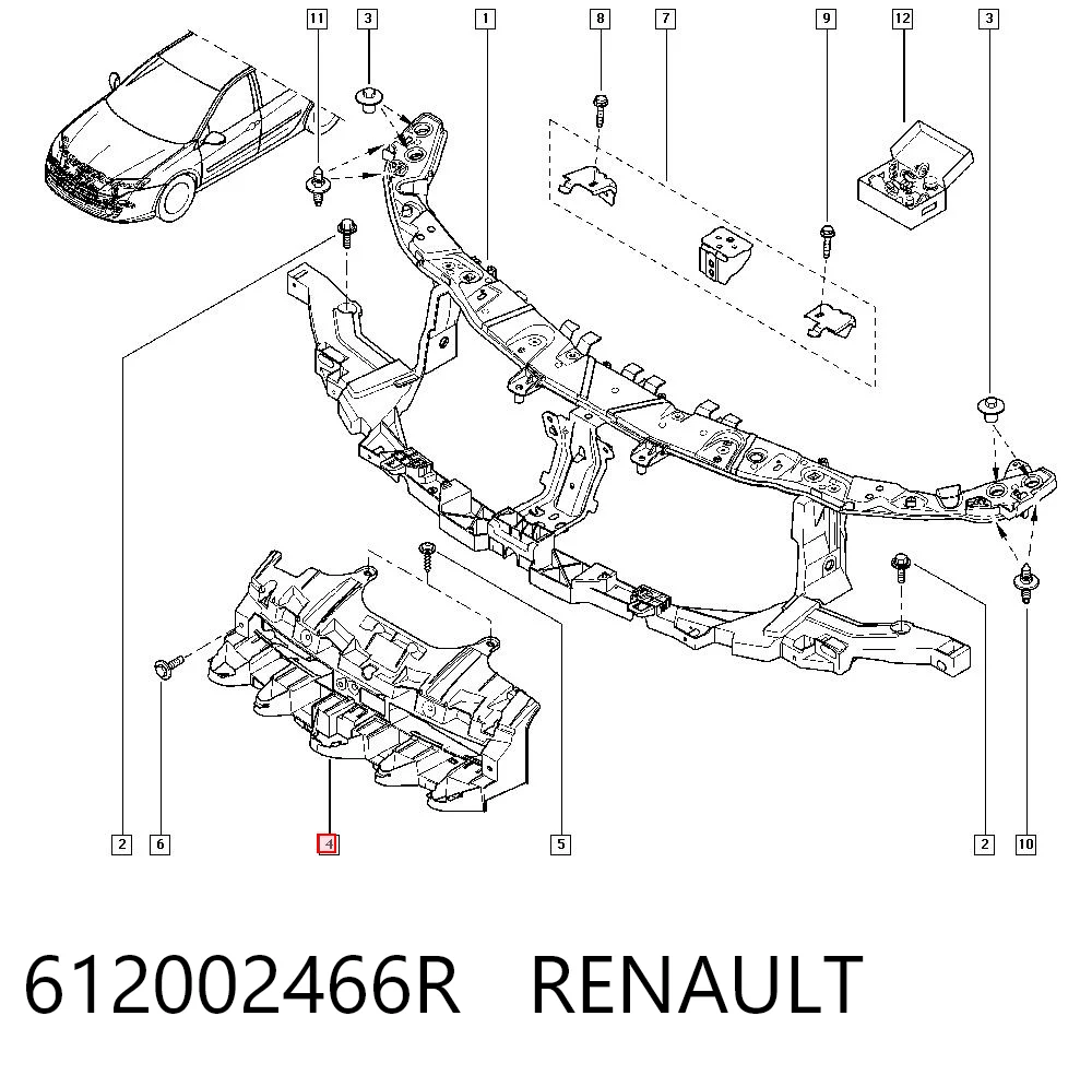 612002466R Renault (RVI)