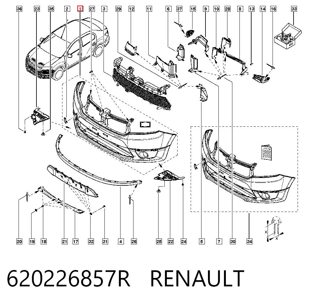 620226857R Renault (RVI)