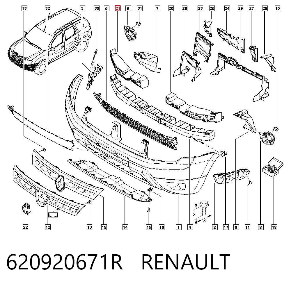 620920671R Renault (RVI)