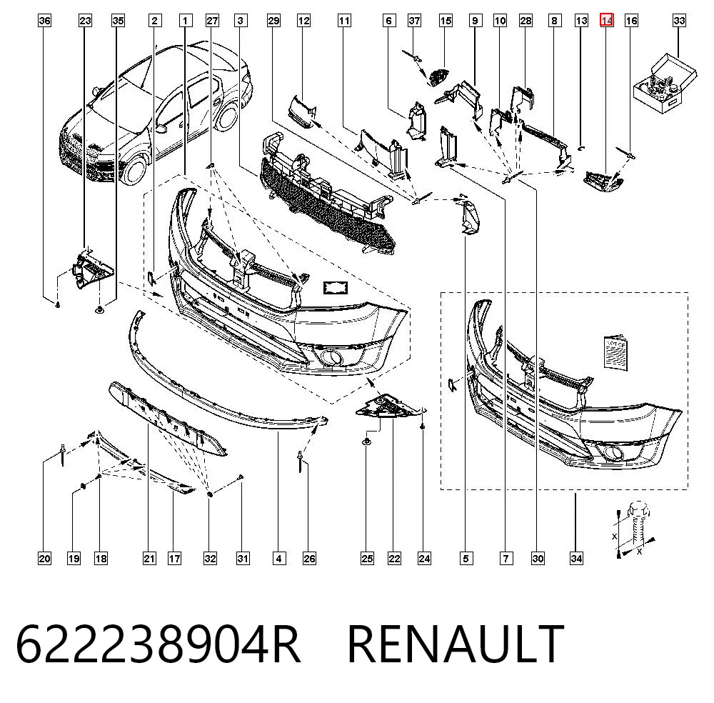 622238904R Renault (RVI)