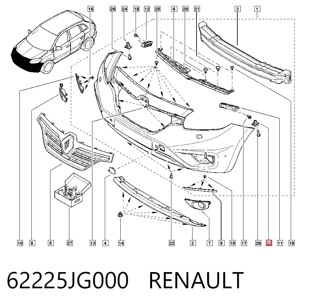 62225JG000 Renault (RVI)