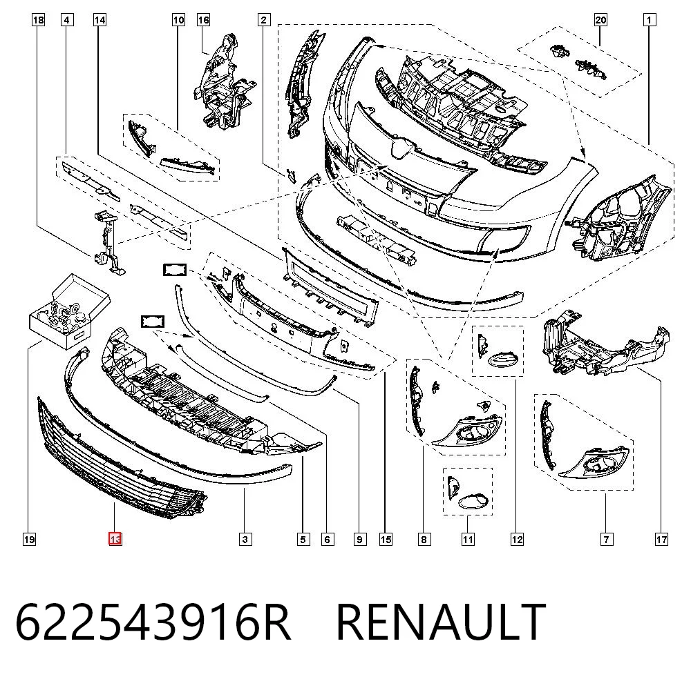622543916R Renault (RVI)