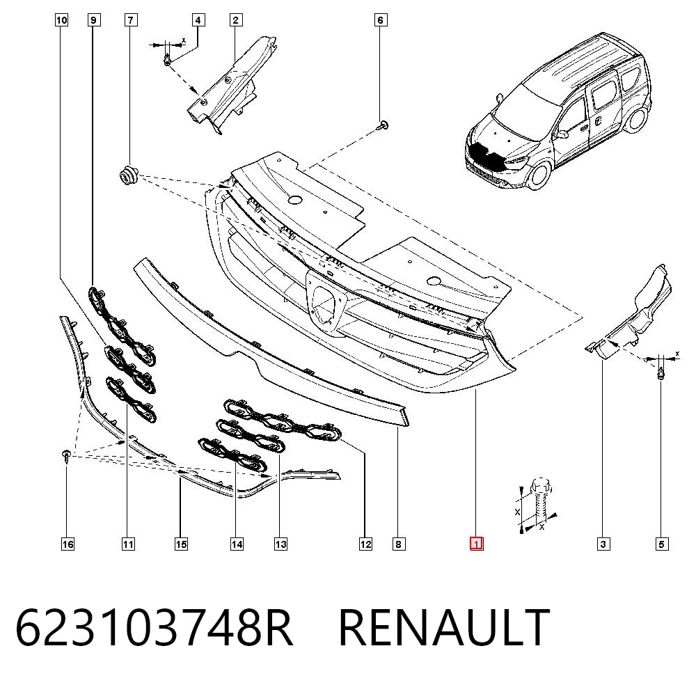 623103748R Renault (RVI)
