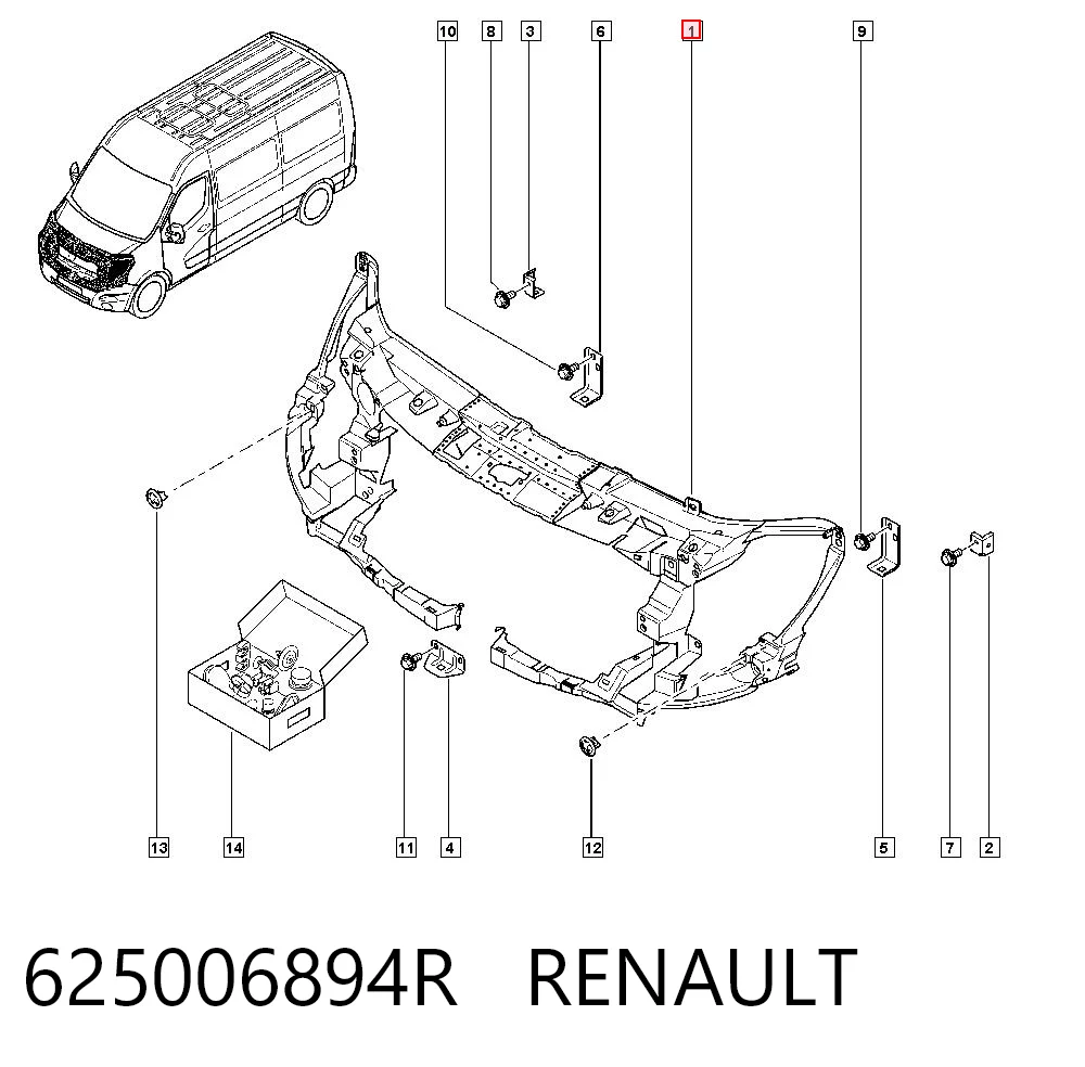 625006894R Renault (RVI)