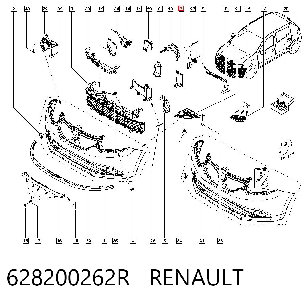 628200262R Renault (RVI)