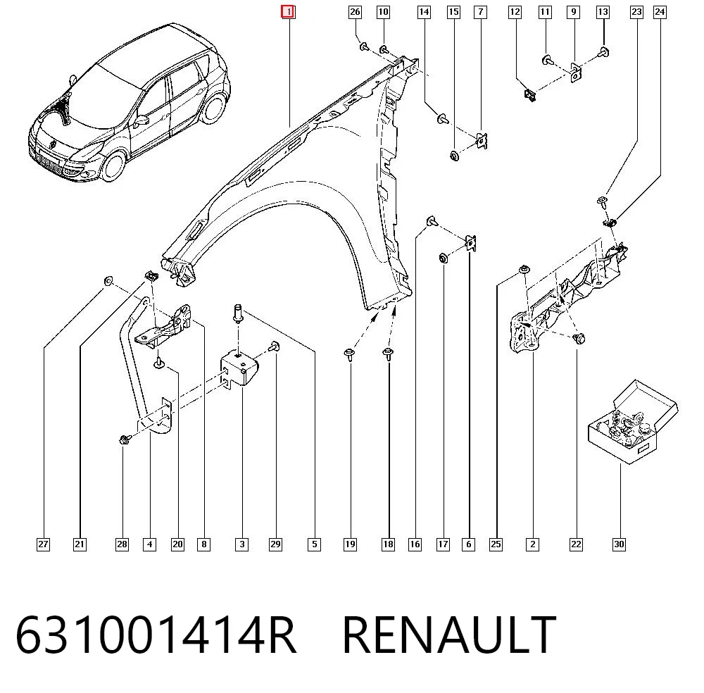 631001414R Renault (RVI)