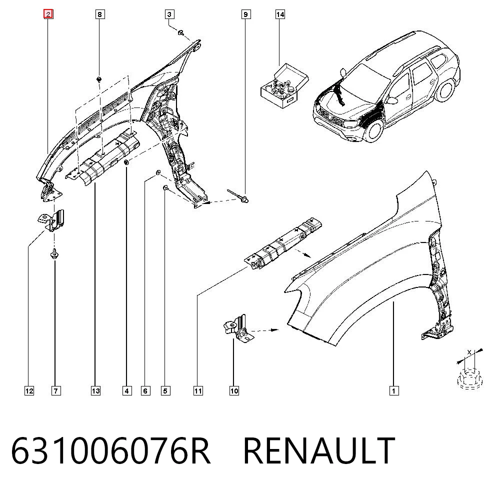 631006076R Renault (RVI)