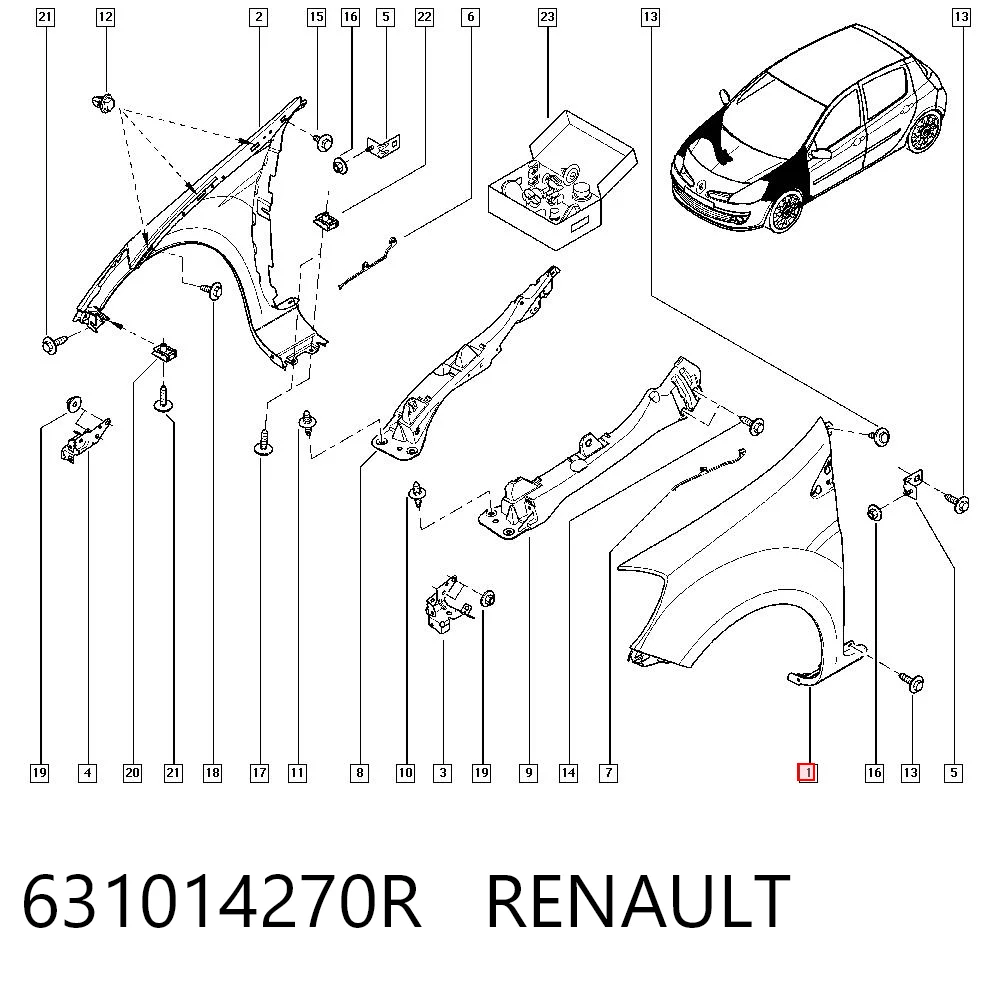 631014270R Renault (RVI)