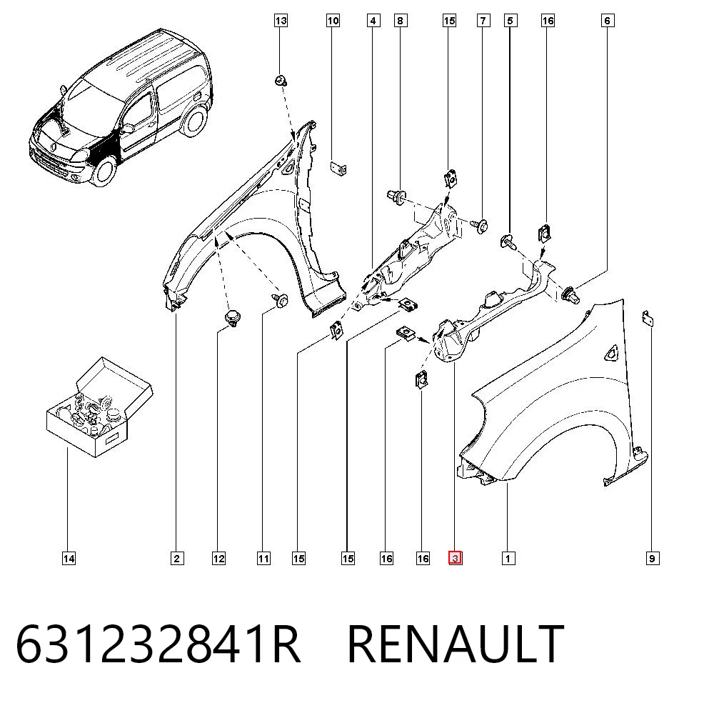 631232841R Renault (RVI)