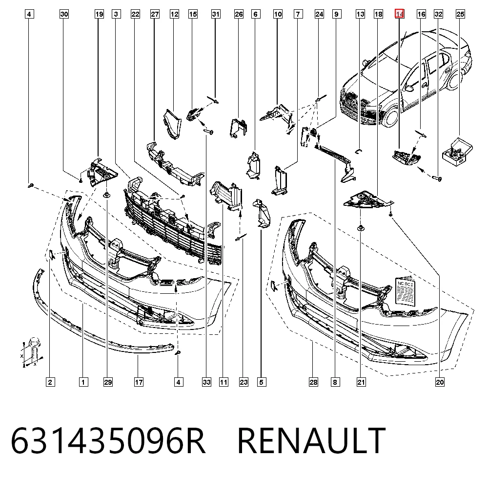 631435096R Renault (RVI)