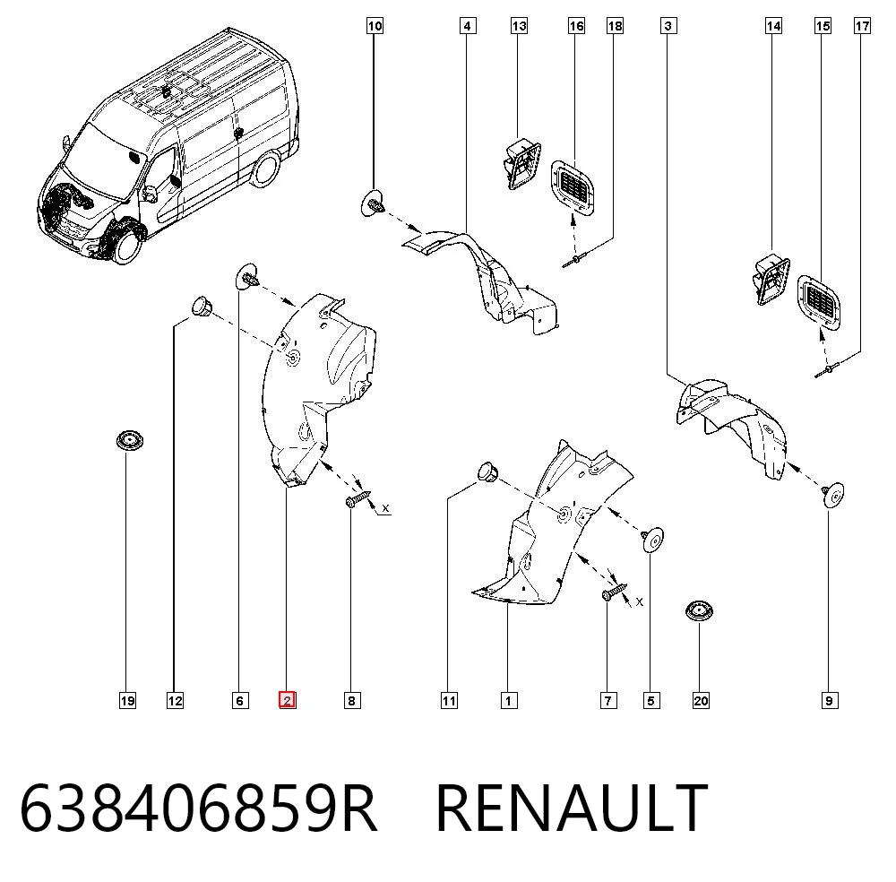 638406859R Renault (RVI)
