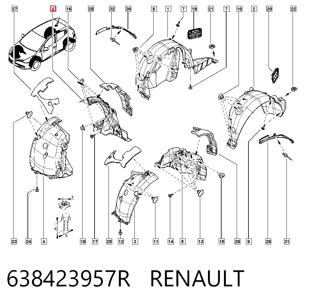638423957R Renault (RVI)