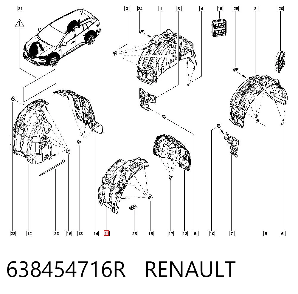 638454716R Renault (RVI)