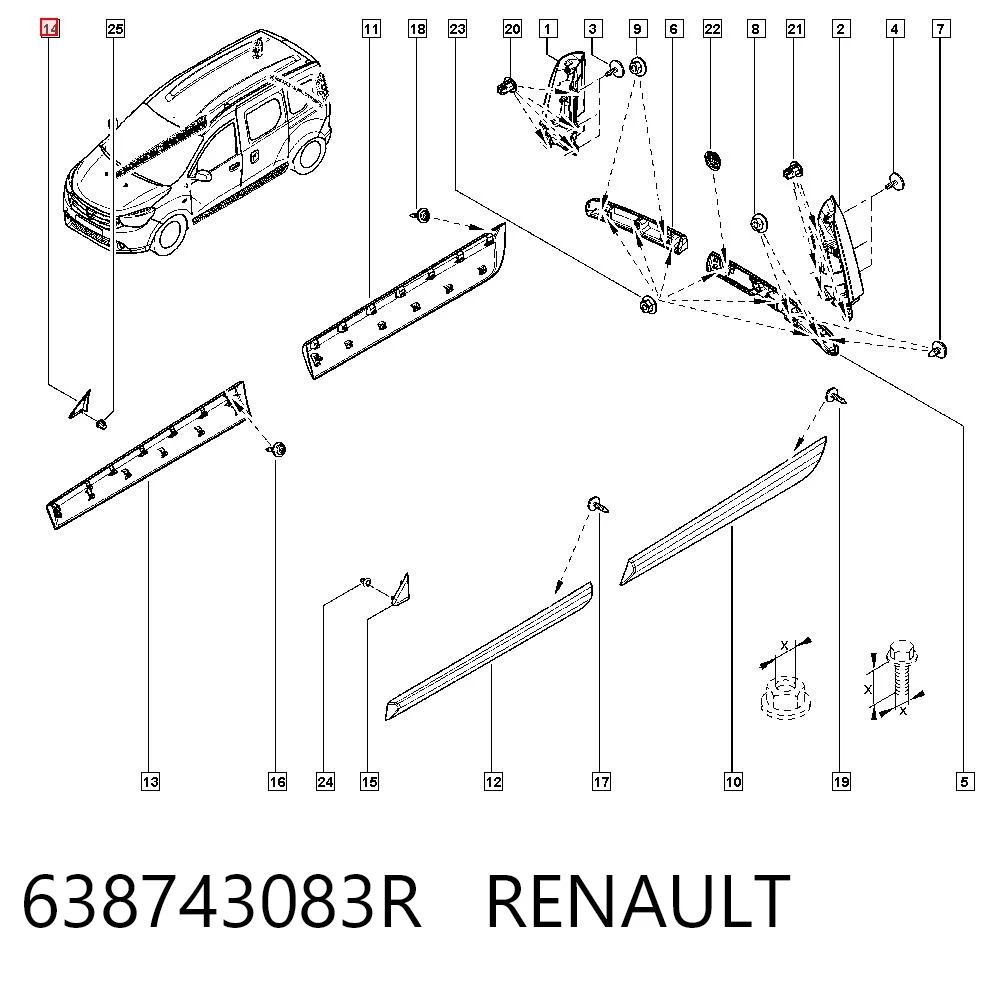 638743083R Renault (RVI)