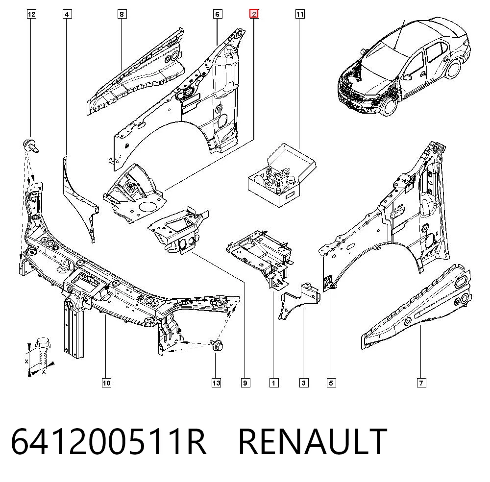 641200511R RENAULT