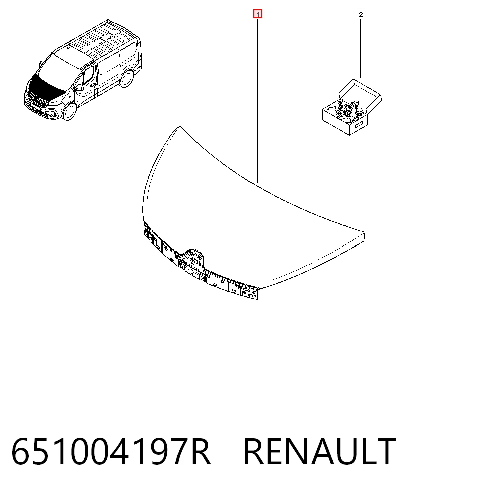 Comprar Capó Renault Trafic III EG