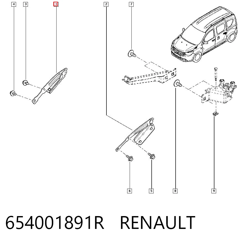 654001891R Renault (RVI)