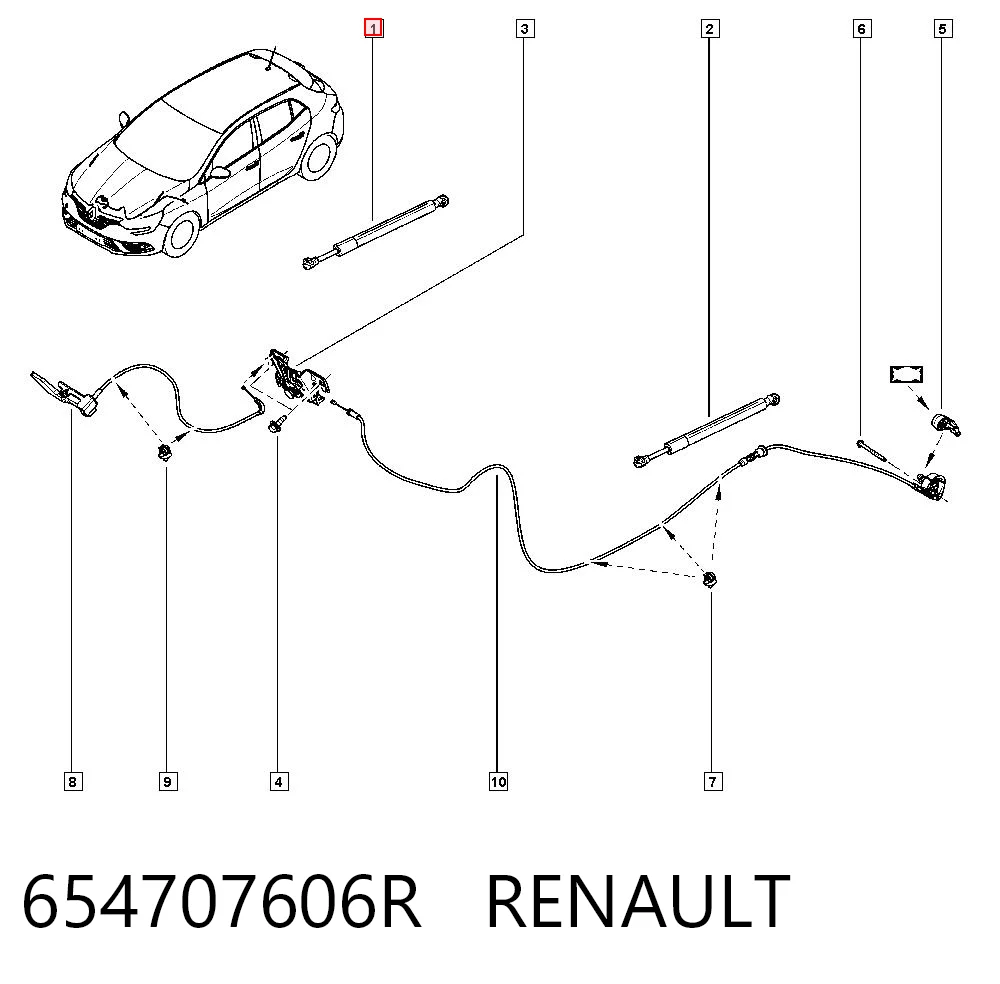 654707606R Renault (RVI)