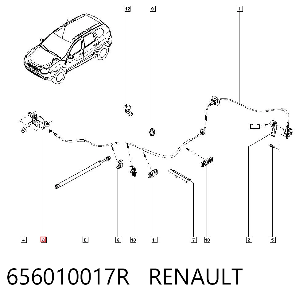 Comprar V210071 VEMO/Vaico Cerradura de capó