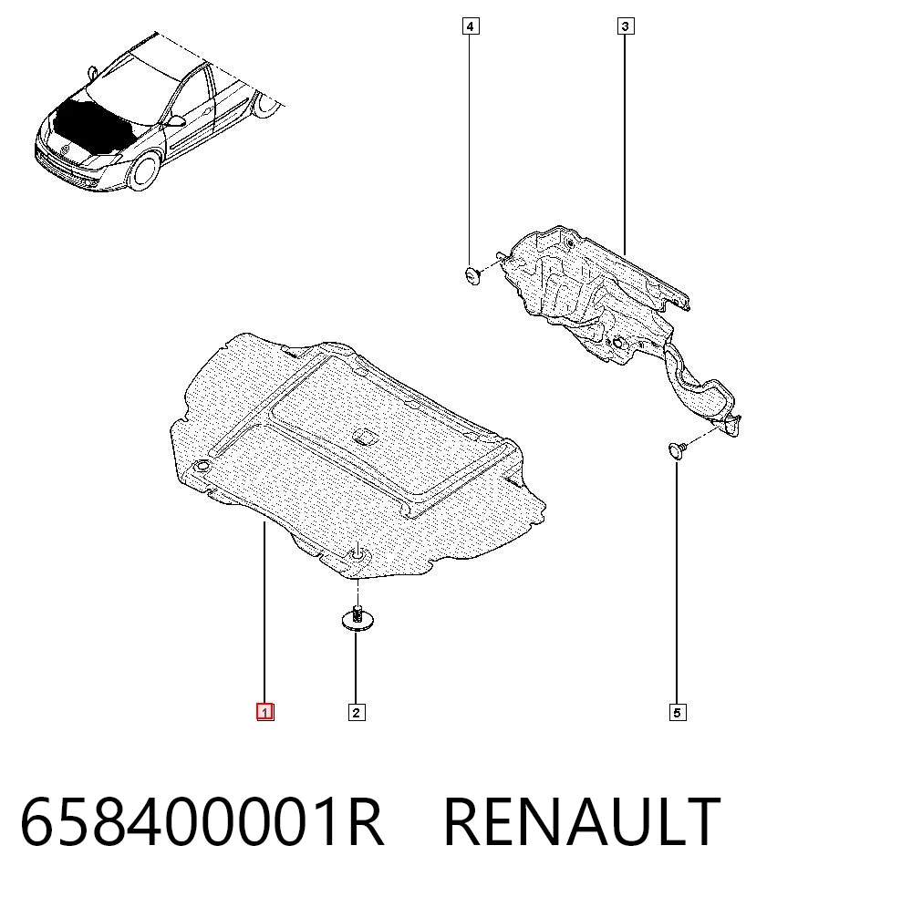 658400001R Renault (RVI)