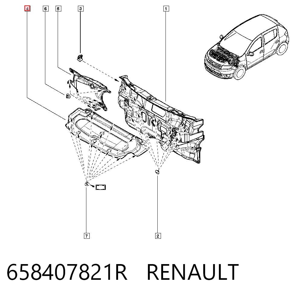 658407821R Renault (RVI)