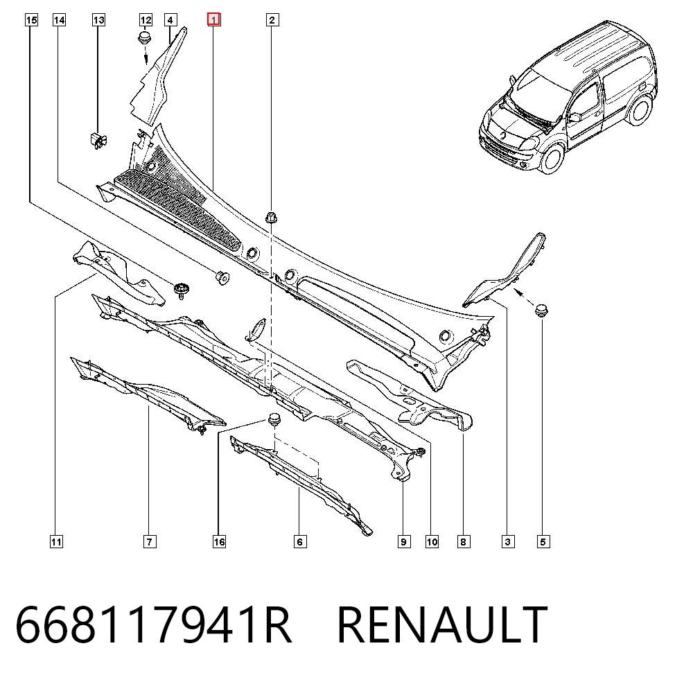 668117941R Renault (RVI)