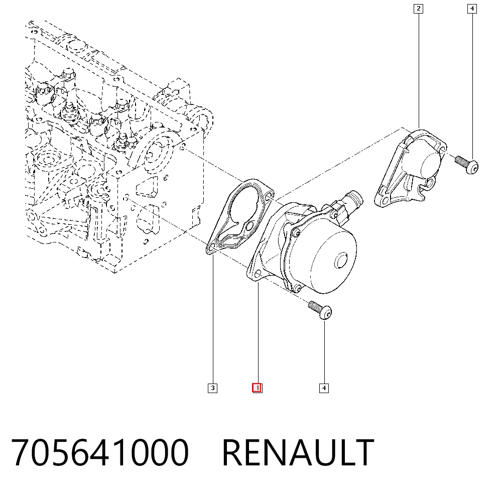 Depresor de freno  Sandero I hatchback (2008-2012) original desde 34,85 €