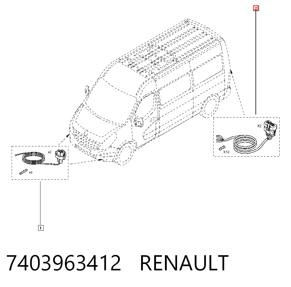 7403963412 Renault (RVI)