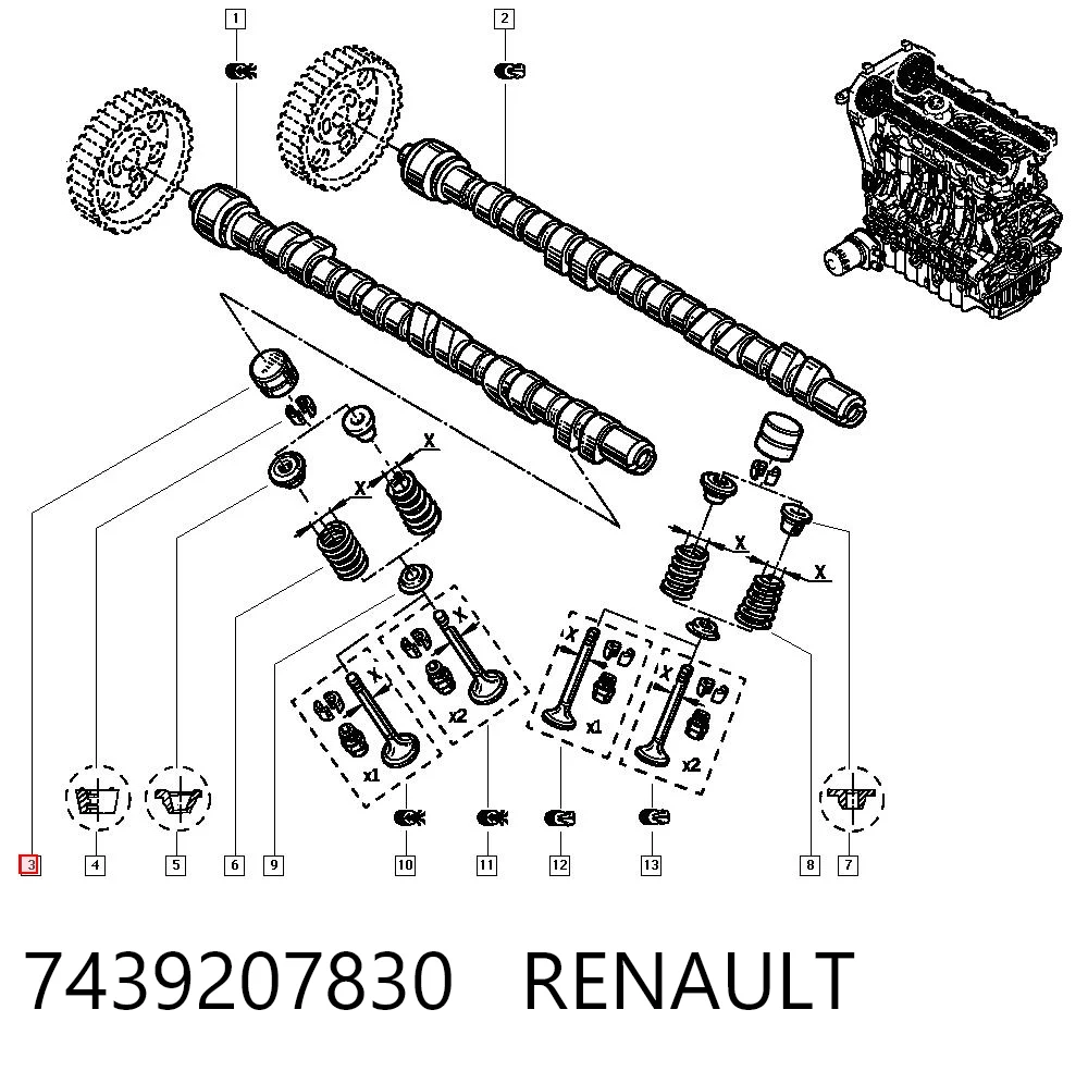 7439207830 Renault (RVI)