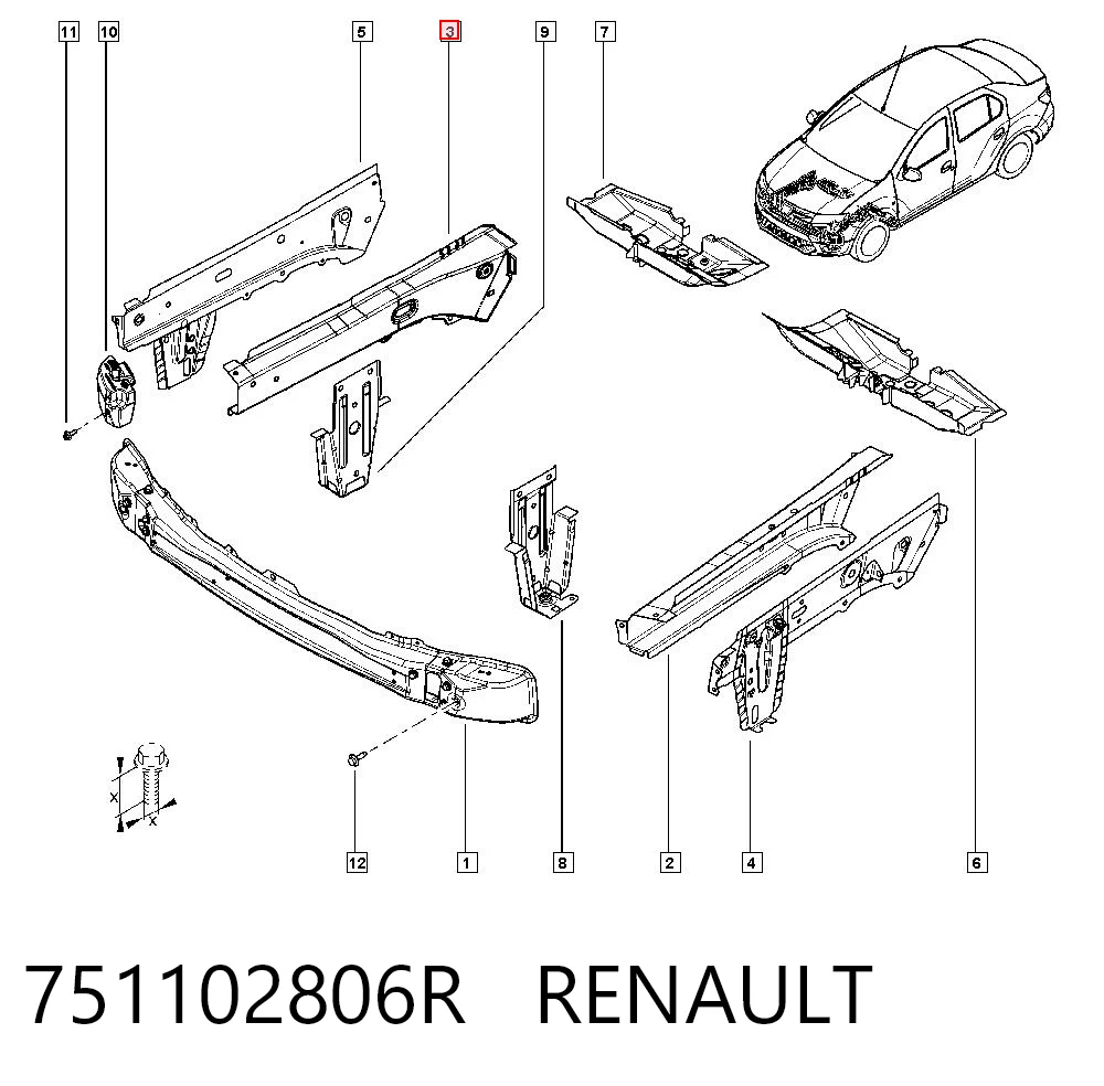 751102806R Renault (RVI)