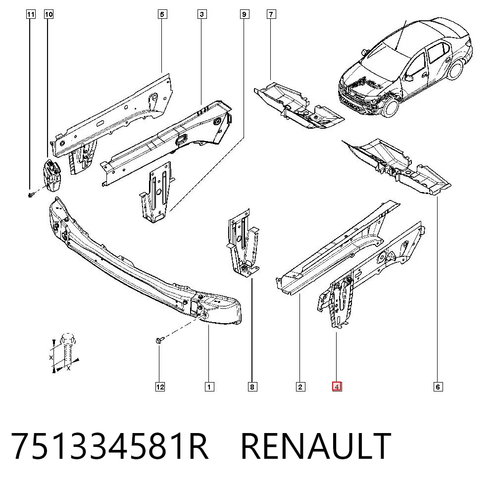 751334581R Renault (RVI)