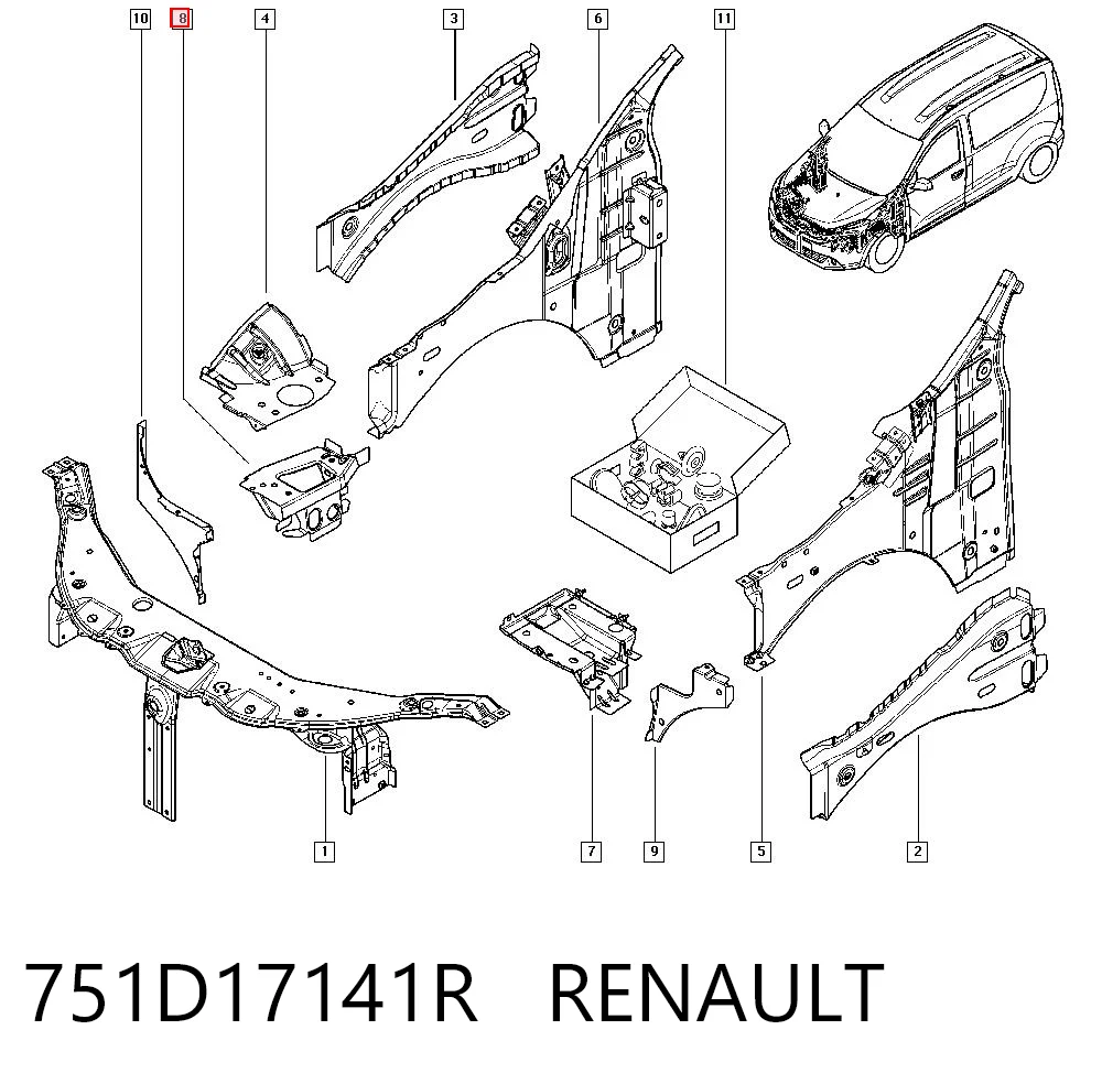 751D17141R RENAULT