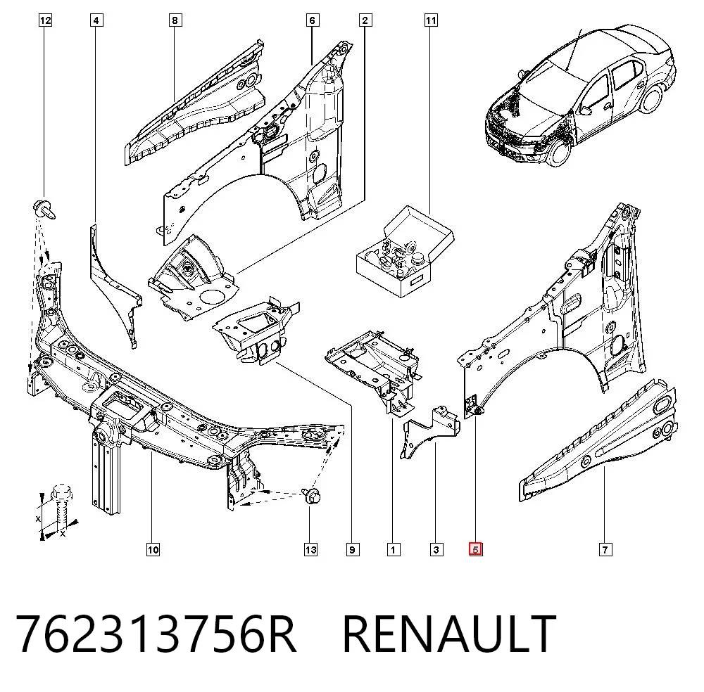 762313756R RENAULT