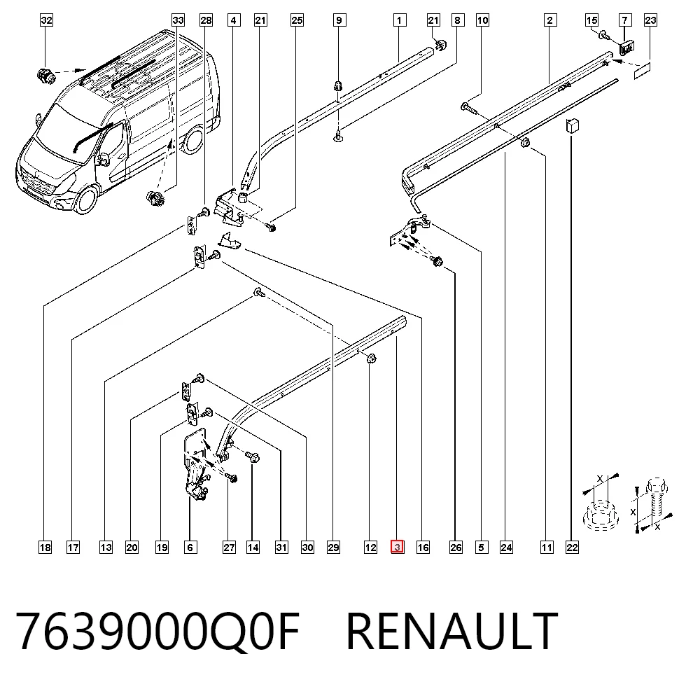 7639000Q0F Renault (RVI)