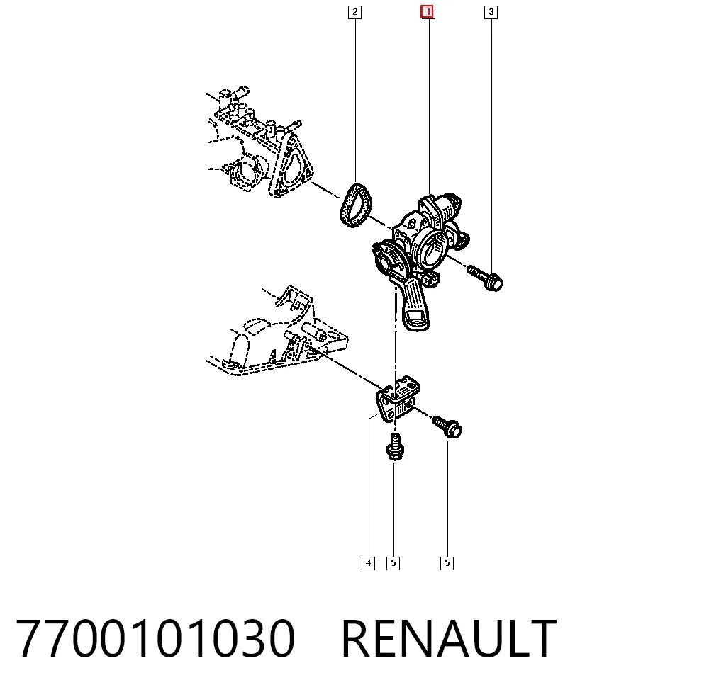 7700101030 Renault (RVI)