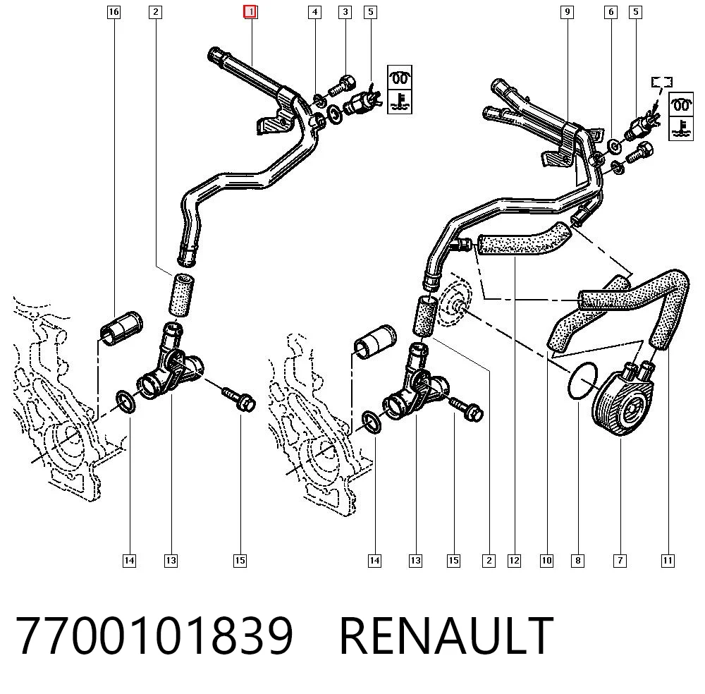 7700101839 Renault (RVI)