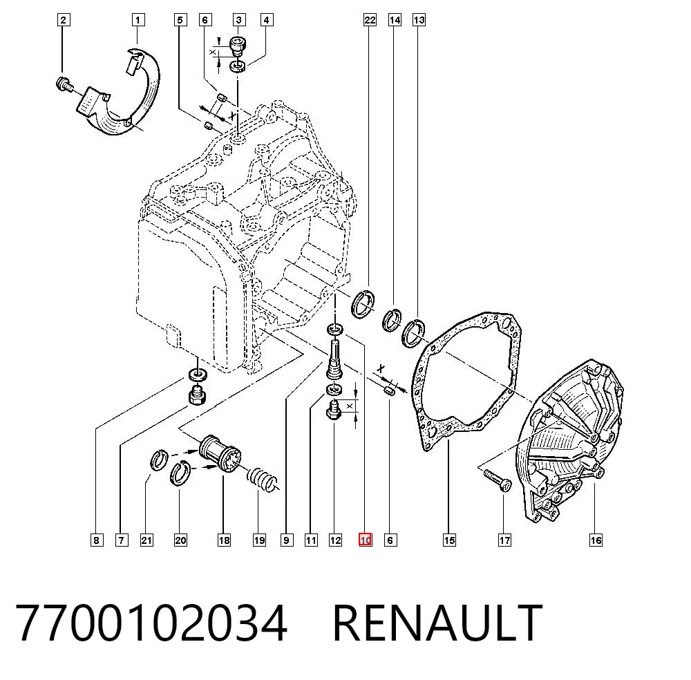 7700102034 Renault (RVI)
