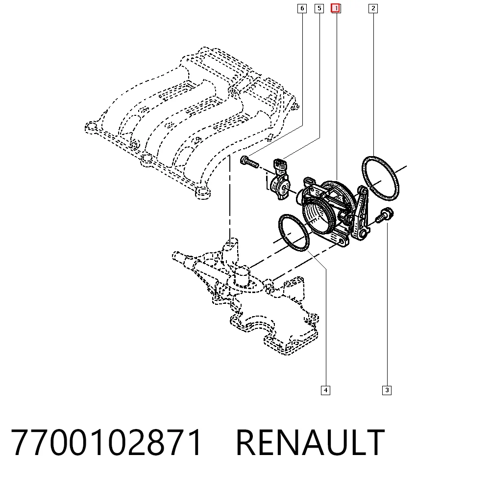 7700102871 Renault (RVI)