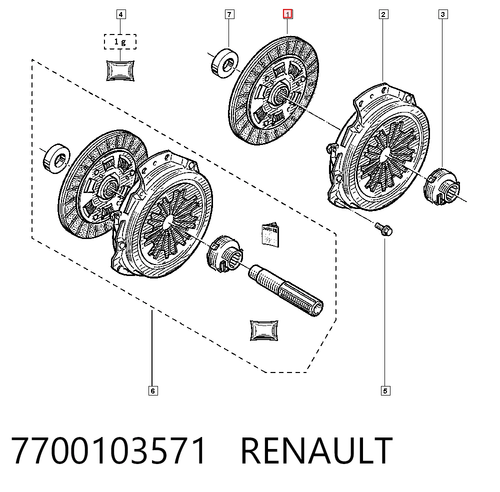 Disco de embrague Renault Clio SYMBOL sedán (LB0, LB1, LB2) (1998 - 2008) precio, desde 39,29 EUR