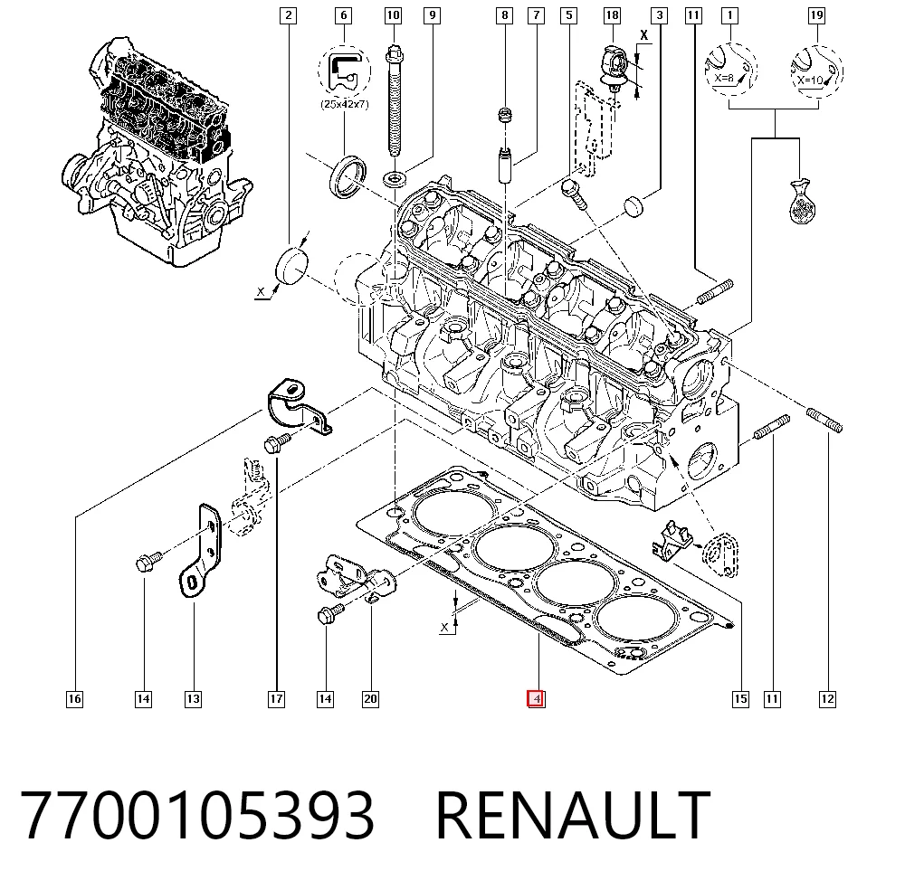 Comprar Junta de culata Volvo V40  VW