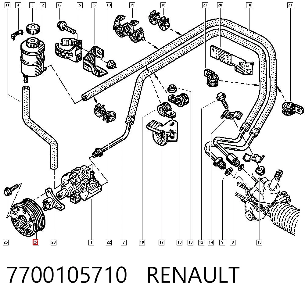 7700105710 Renault (RVI)
