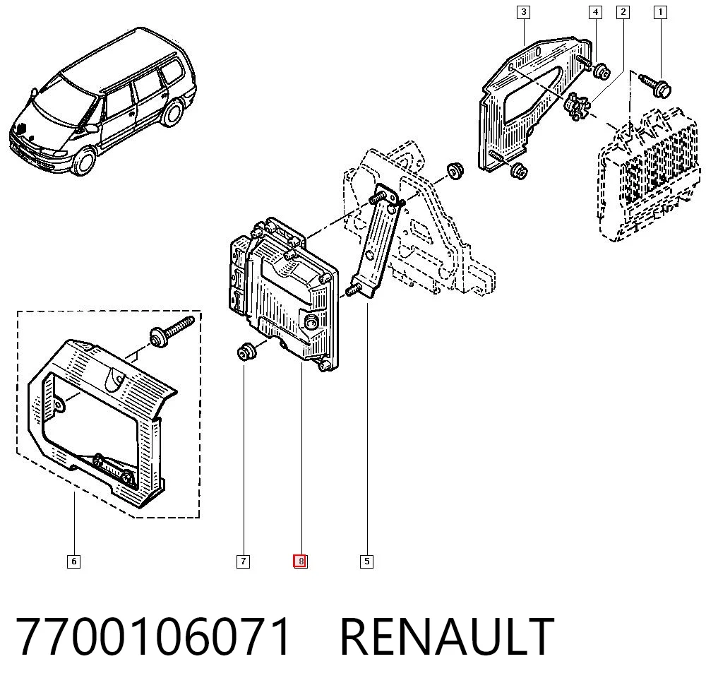 7700106071 Renault (RVI)