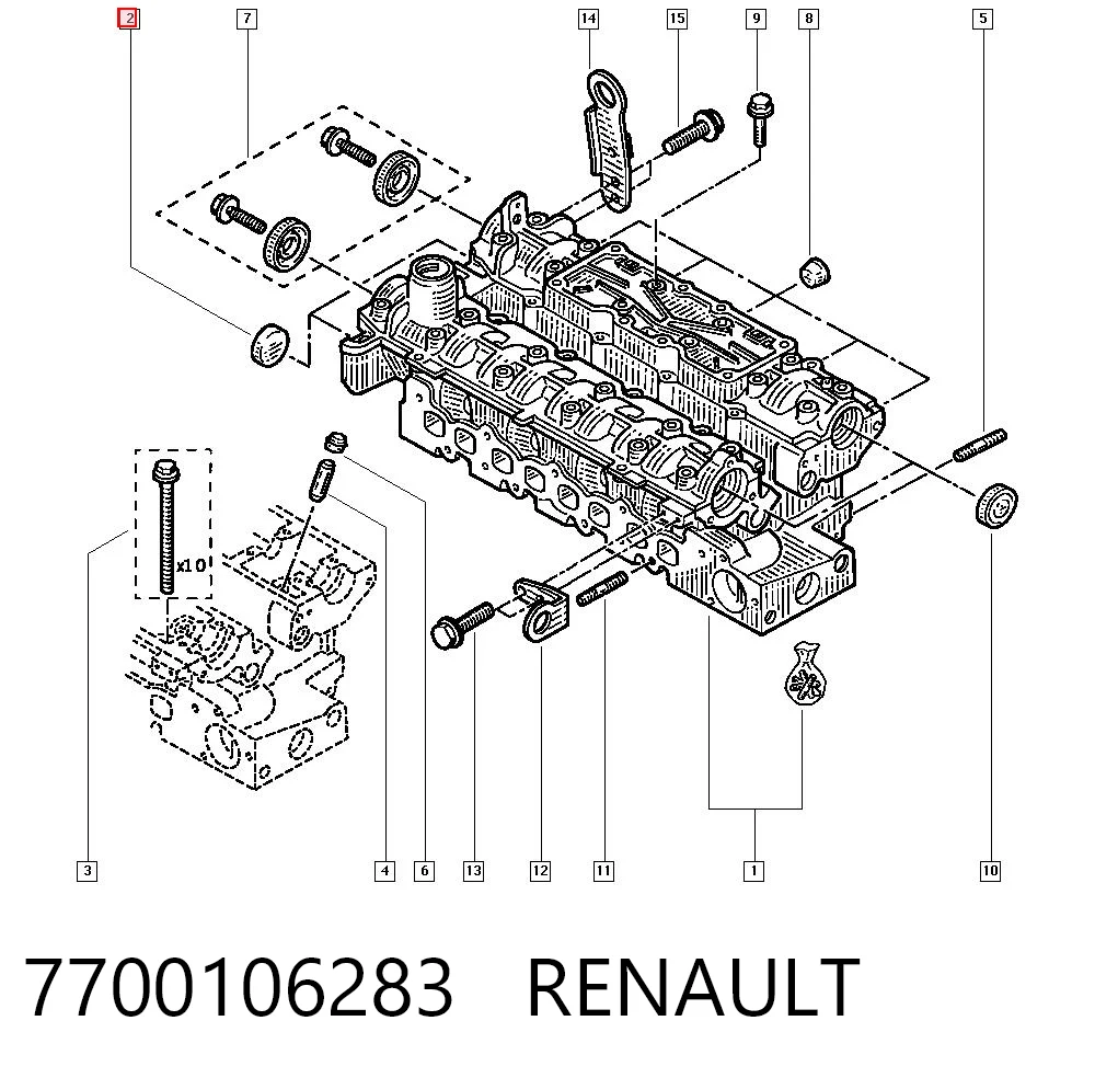 7700106283 RENAULT