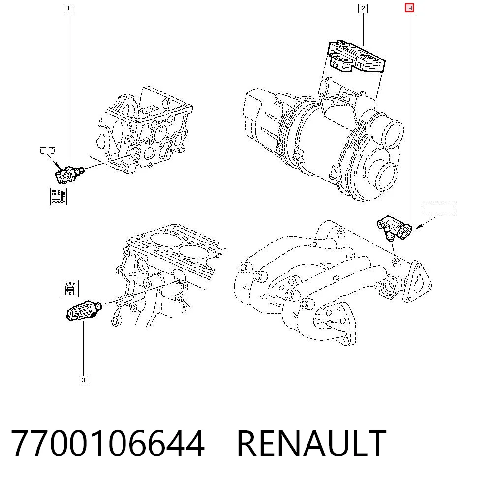 7700106644 Renault (RVI)