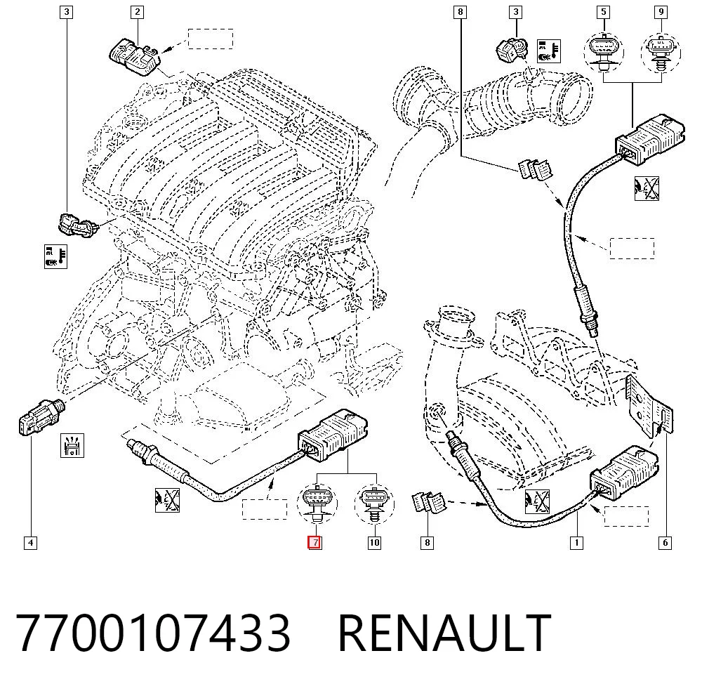 7700107433 Renault (RVI)