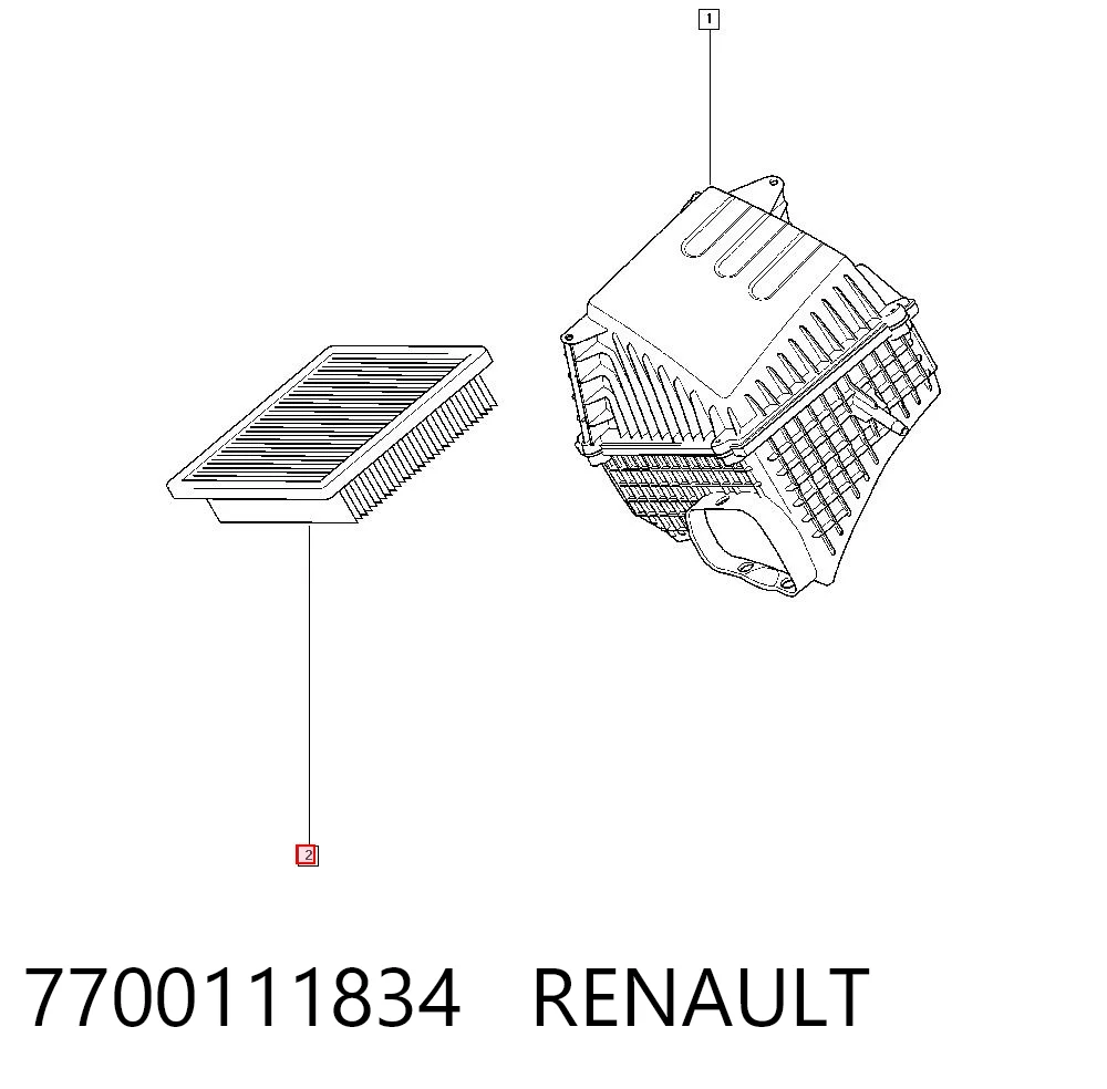 7700111834 Renault (RVI)