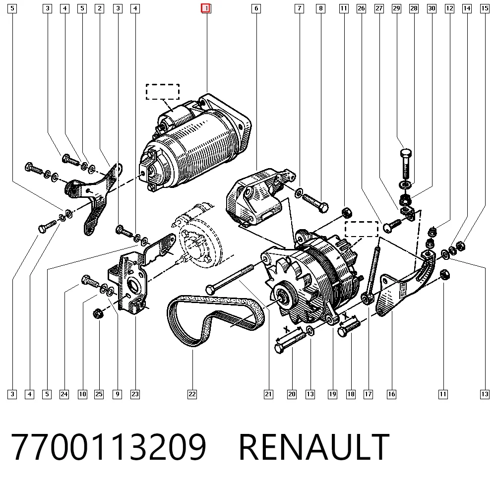 7700113209 Renault (RVI)